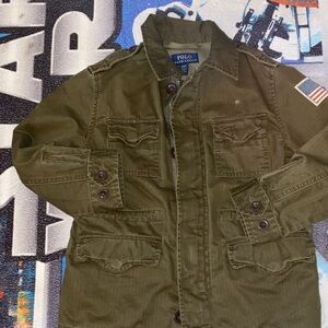 Polo by Ralph Lauren Kids Army Green Field Jacket